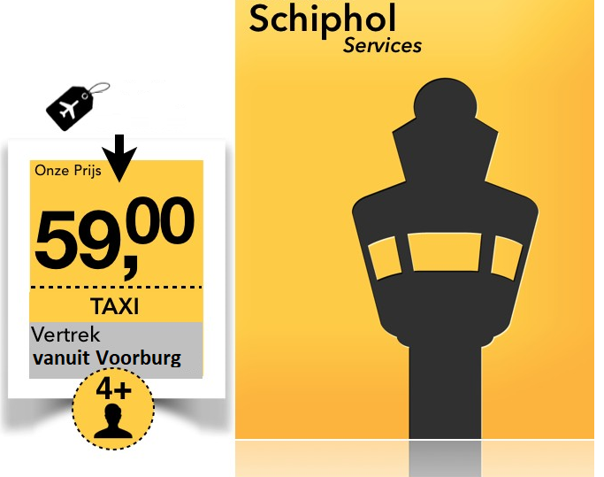Taxi Voorburg Schiphol